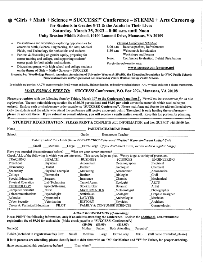 STEEM Conference flyer